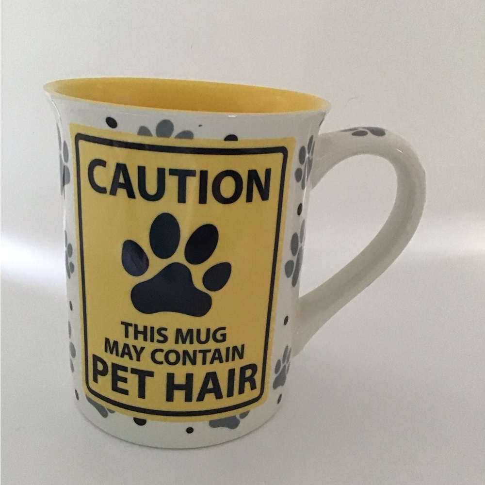 Caution Pet Hair Mug